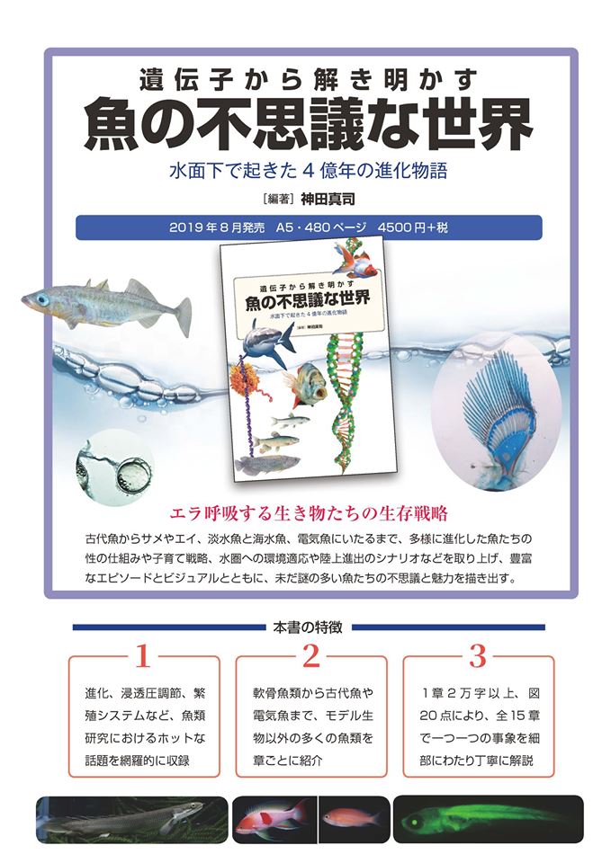 遺伝子から解き明かす魚の不思議な世界』発売記念シンポジウム－「多様 